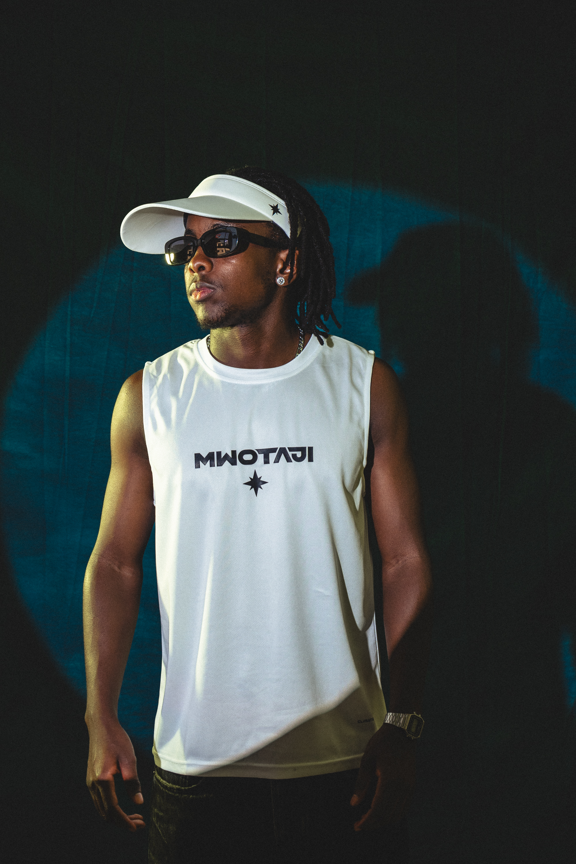 Mwotaji Sports Vest - White secondary