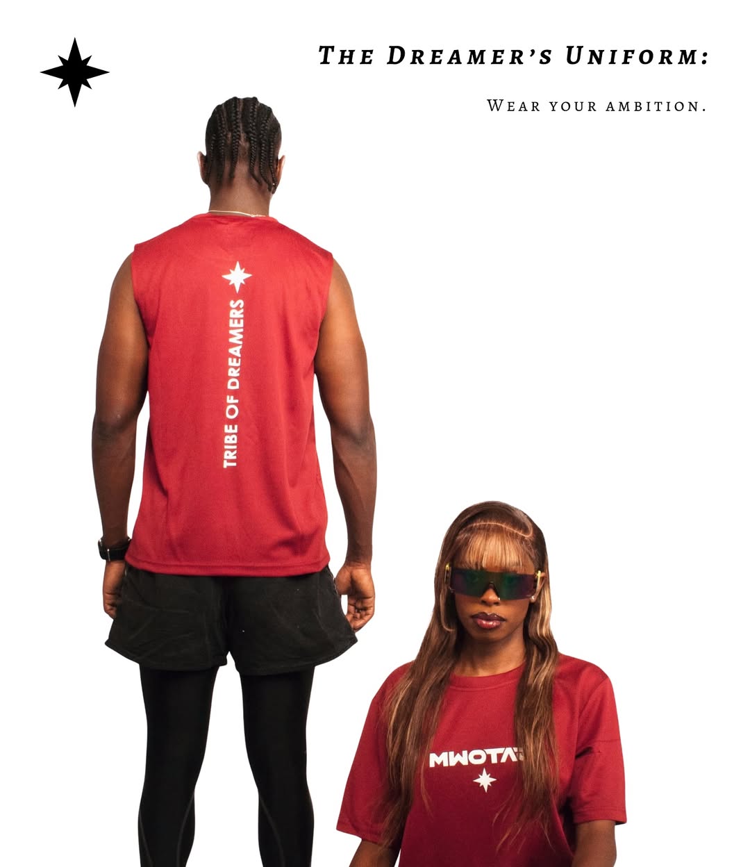 Mwotaji Essential Tee - Burgundy